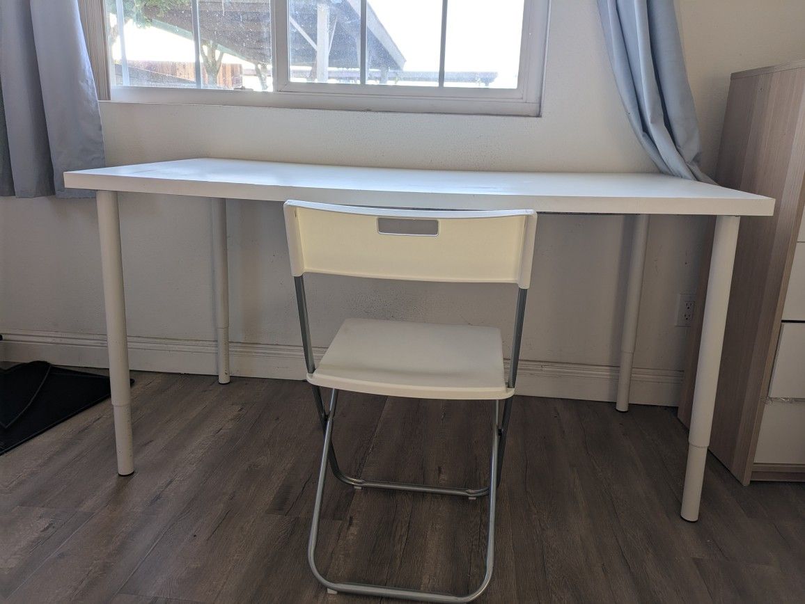 IKEA Big White Desk