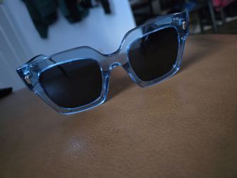 Fendi blue sunglasses