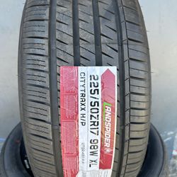 225/50/17 New Set Of Tires Installed 