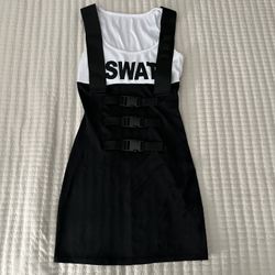 SWAT WOMAN HALLOWEEN COSTUME