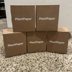 PlantPaper Seed Paper Gift Sets – Set of 5 (New & Unopened)