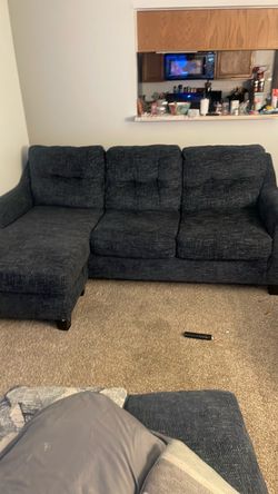 Dark blue Ashley Sectional Couch