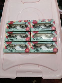 Ioni 3D Faux Mink lashes Hybrid Cluster Cateye