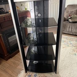 Glass TV Stand