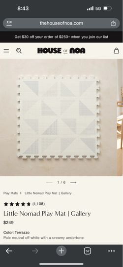 House of Noa Little Nomad Play Mat Gallery