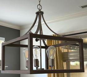 Chandelier, dining room