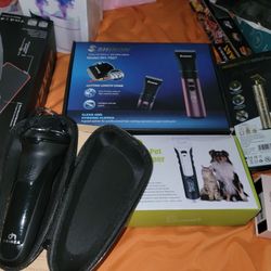 4 Clipers And 2  Dryer new