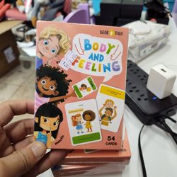 Learning Tools For Kids Cards Body Cards 