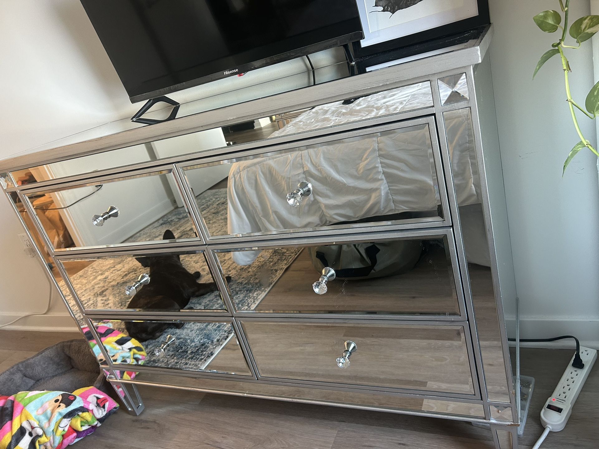Mirrored Dresser 