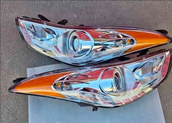 11-13 Hyundai Elantra LED DRL Projector Headlights Luces Focos Micas Faros Faroles Headlamps