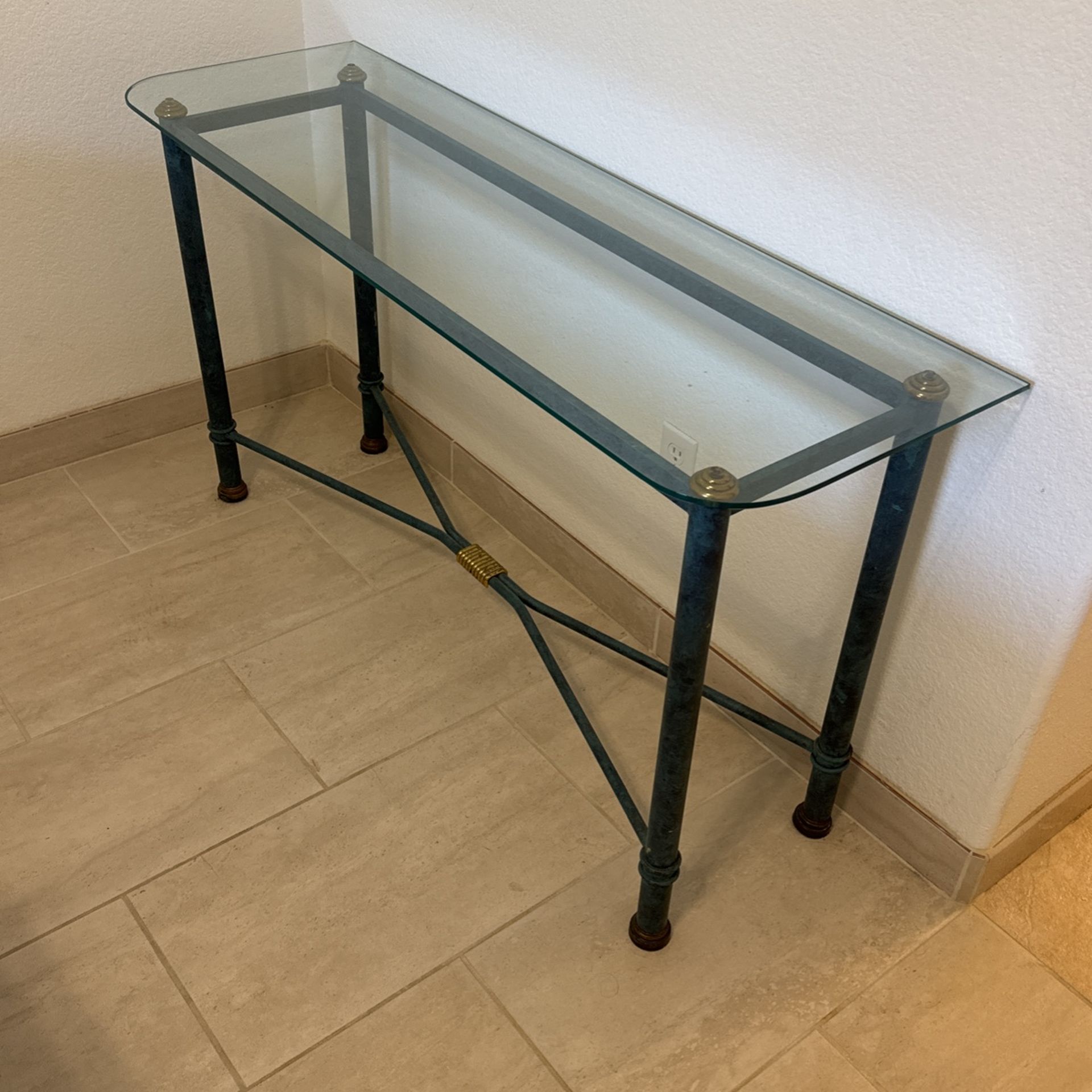 Console Entry Table Plant Stand 58x28x18