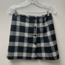 Sunday Best Plaid Tartan Mini Skirt
