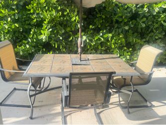 Free Patio table and chairs