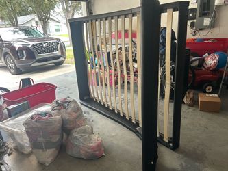 Full size bed frame only