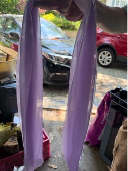 Wedding stuff !Lavender wedding isle decor  ribbon for aisle  plus mirrors to make centerpieces and one ring box included