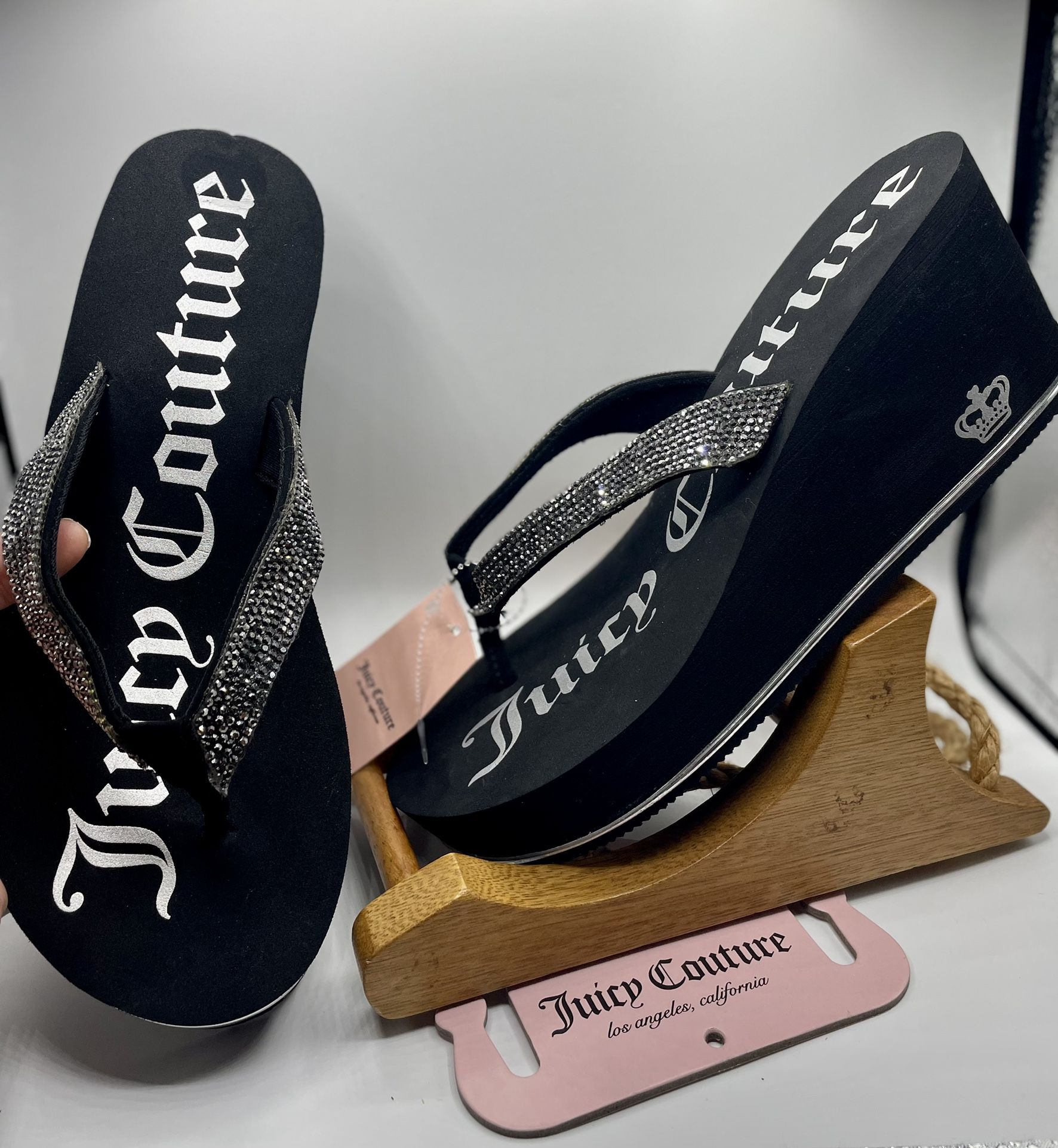 Juicy Couture Ultra Platform Wedge Sandals
