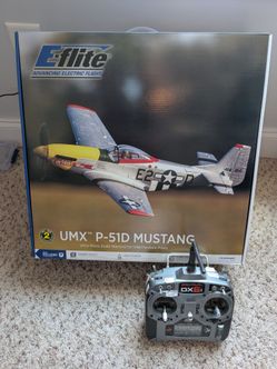 UMX P-51D MUSTANGE W/ DX6i