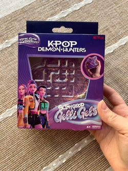 KPop Demon Hunters SlimyGloop Gelli Gels Squishy 💜 Brand New!
