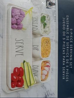 Rae Dunn Serving Set 