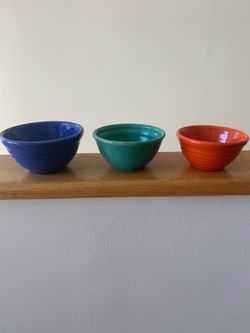 Bauer Small Vintage Ring Mixing Bowls—Set of 3 for $60