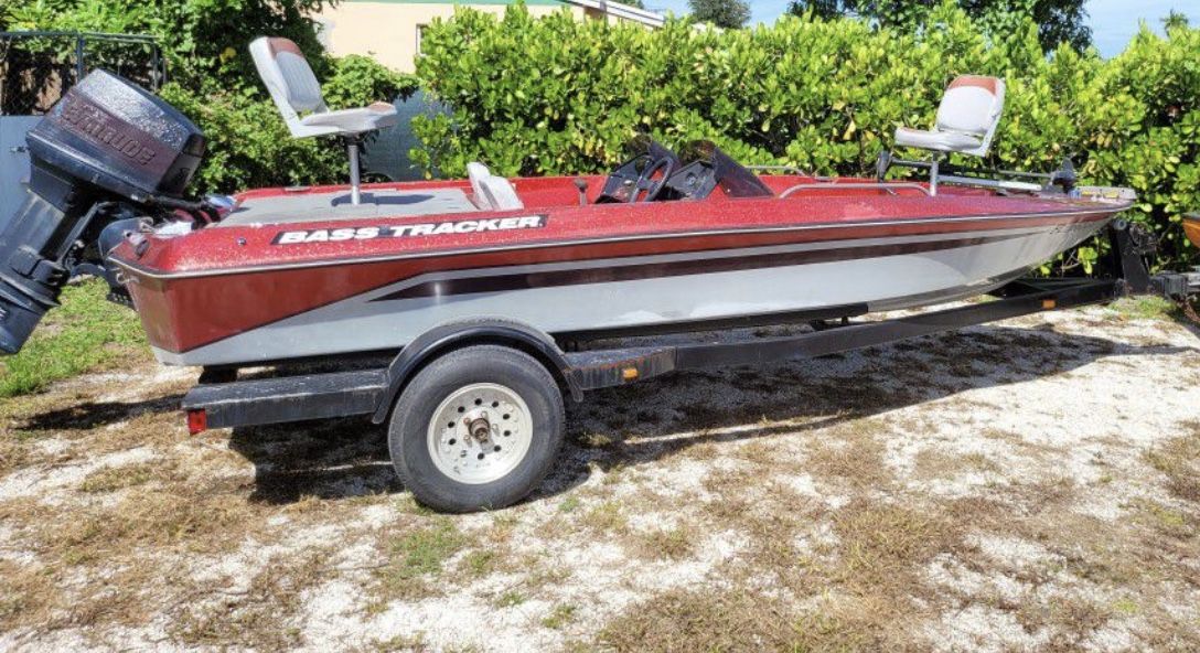 Bass Tracker 91 With Boat Trailer 