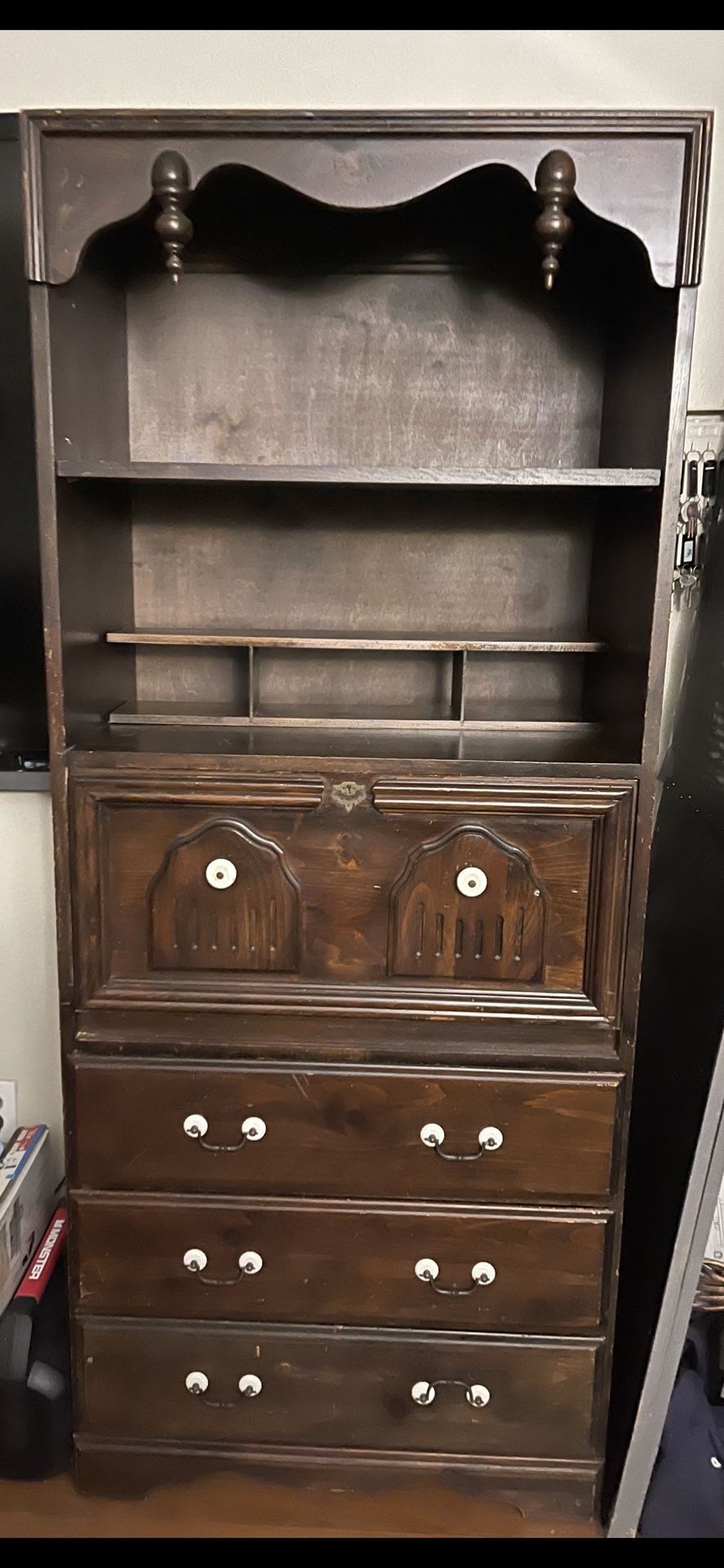 Desk & Book Shelf