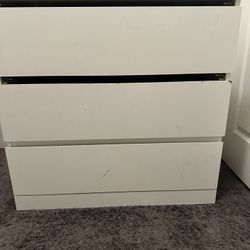 Malm 3 Drawer Dresser