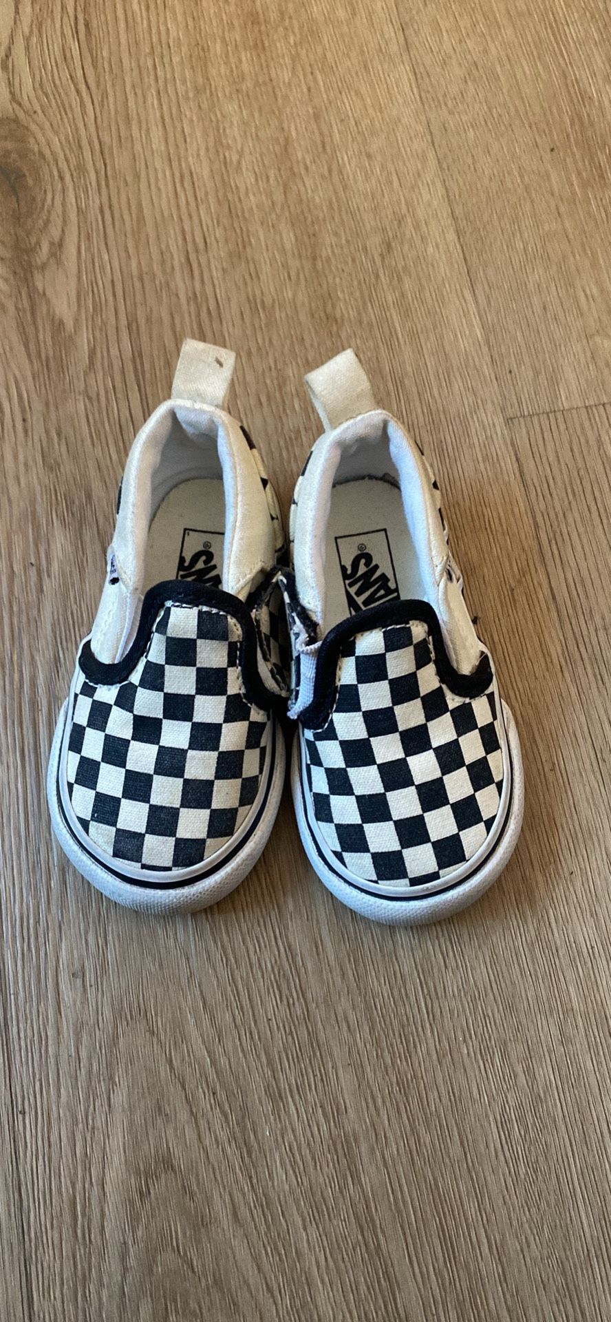 Vans Slip on Checkers Size 4C