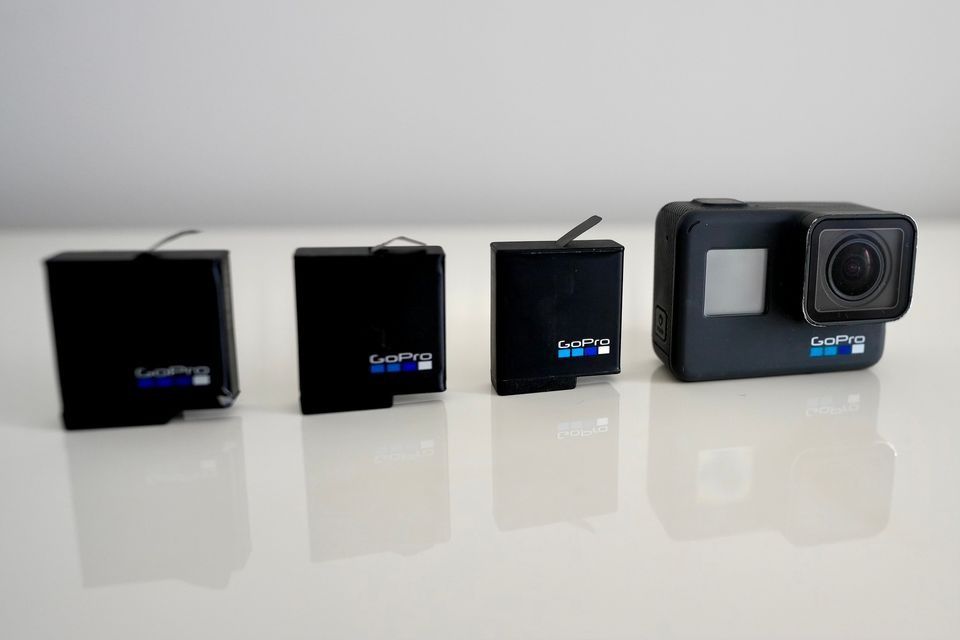 GoPro Hero 6 4K Camera With 3 Batteries
