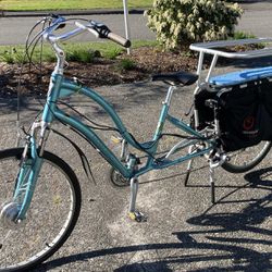 Xtracycle Conversion Electric Cargo Bike With Hooptie