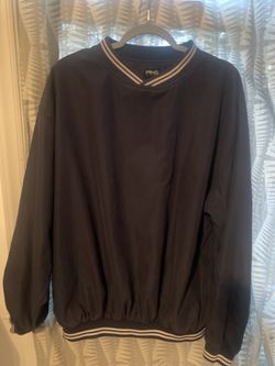 PING Navy Blue Warm Up Golf Pullover XL