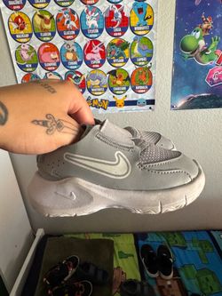 Nike Kids Sneaker Gray Low-Top