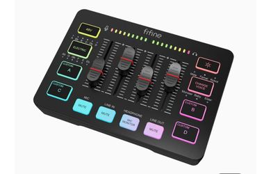 New SC3 Gaming Audio Mixer For Gaming  & Live Streaming