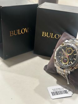 Bulova Precisionist Chronograph Watch 98B228
