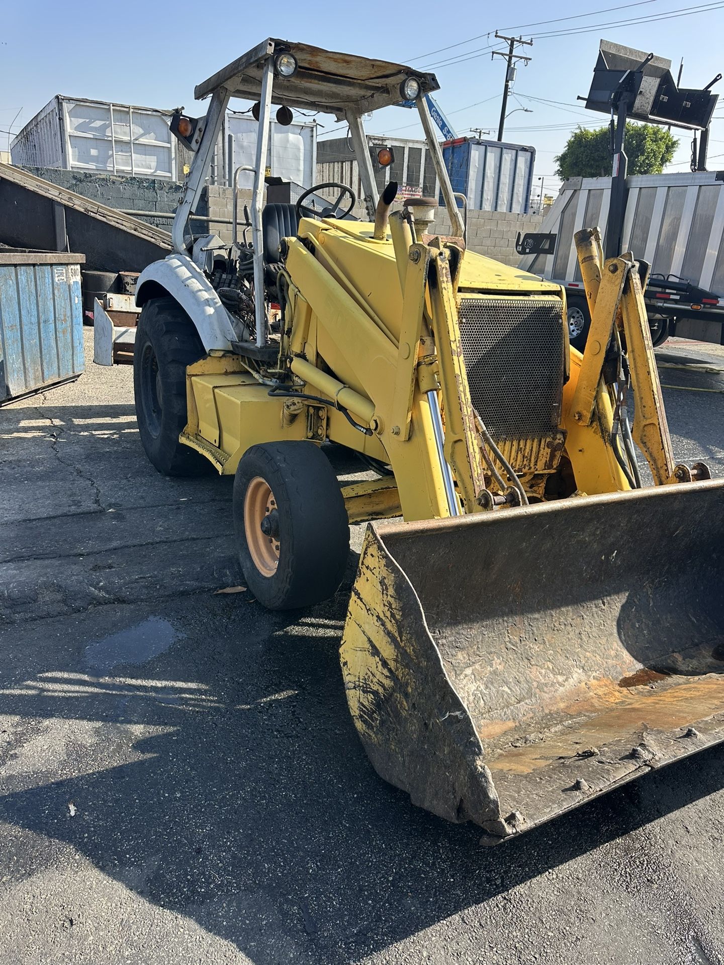 Skip Loader Case Tractor