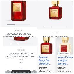 BACCARAT ROUGE 