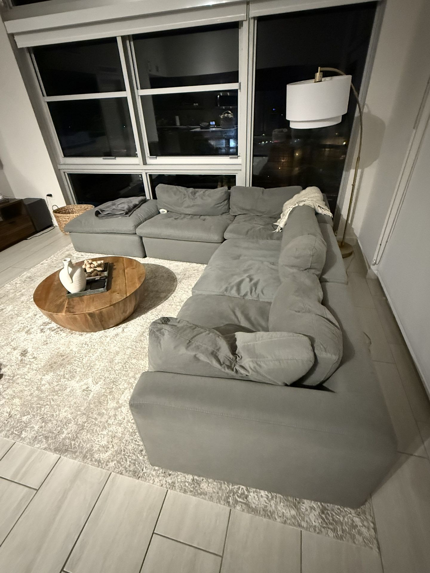 Modern Grey Couch