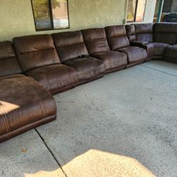Huge Sectional Sofa Furniture Living Room Set And Recliner $200