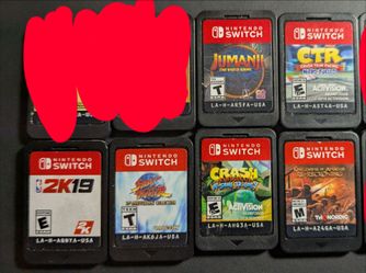 Nintendo Switch Games Loose