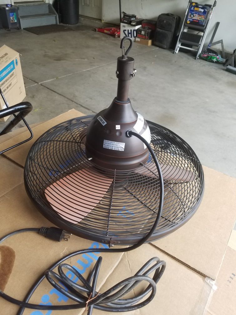 Allen Roth Valdosta 20 In Oil Rubbed Bronze Outdoor Ceiling Fan