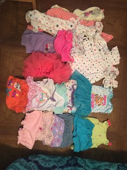 6-9 months babygirl clothing no stains