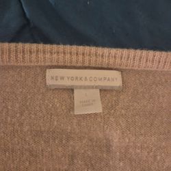 New York & Company Knit Sweater Size Large