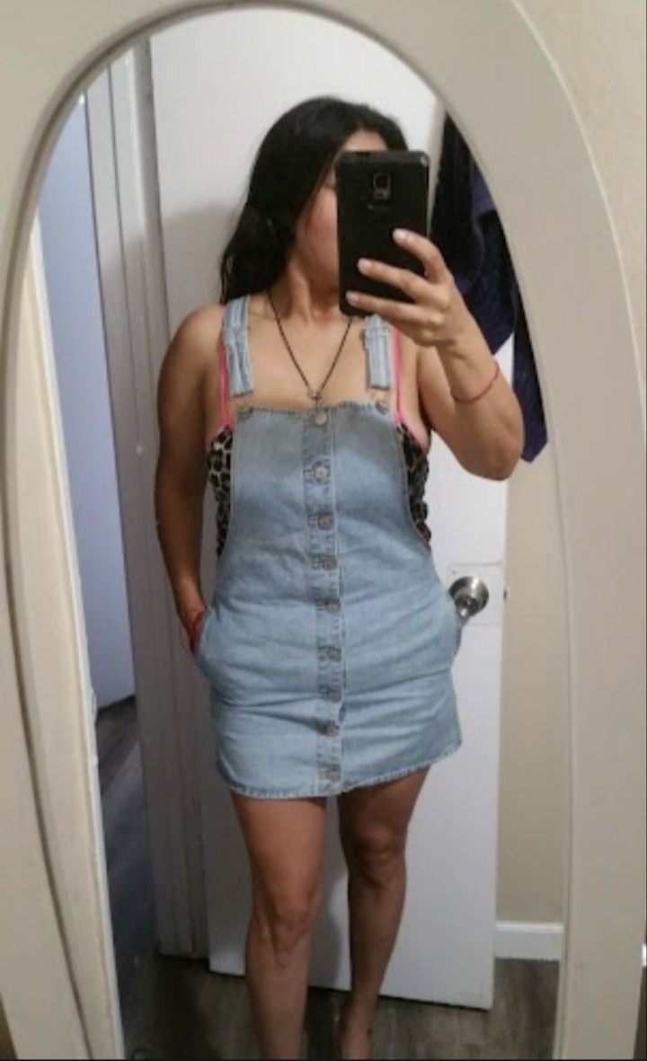 For Ever 21 Overall Dress Small /Vestido Overall Small