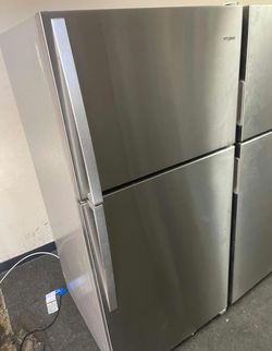 Whirlpool Top Mount Refrigerator Stainless Steel