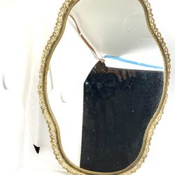 Large Gilt Vanity Mirror 