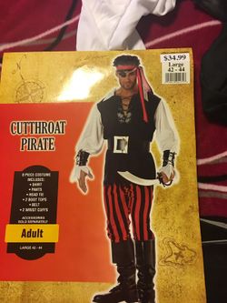 Men's pirate costume