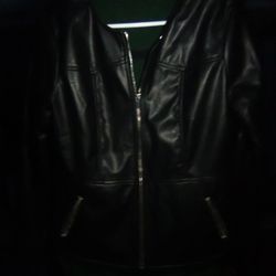 Tahari Leather Jacket