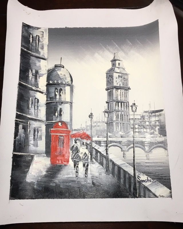 London Canvas Painting