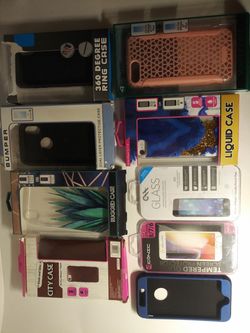 Iphone 6 7 8 case lot