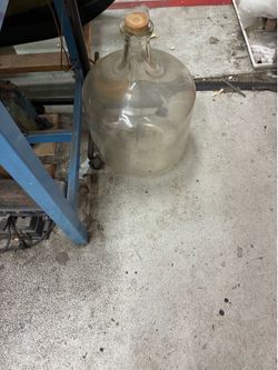 12 gallon Pyrex glass jug
